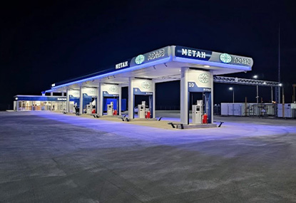 Автомобильная газонаполнительная компрессорная станция (АГНКС), Абинск