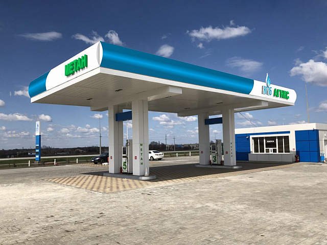 АГНКС модульного типа на 5 постов